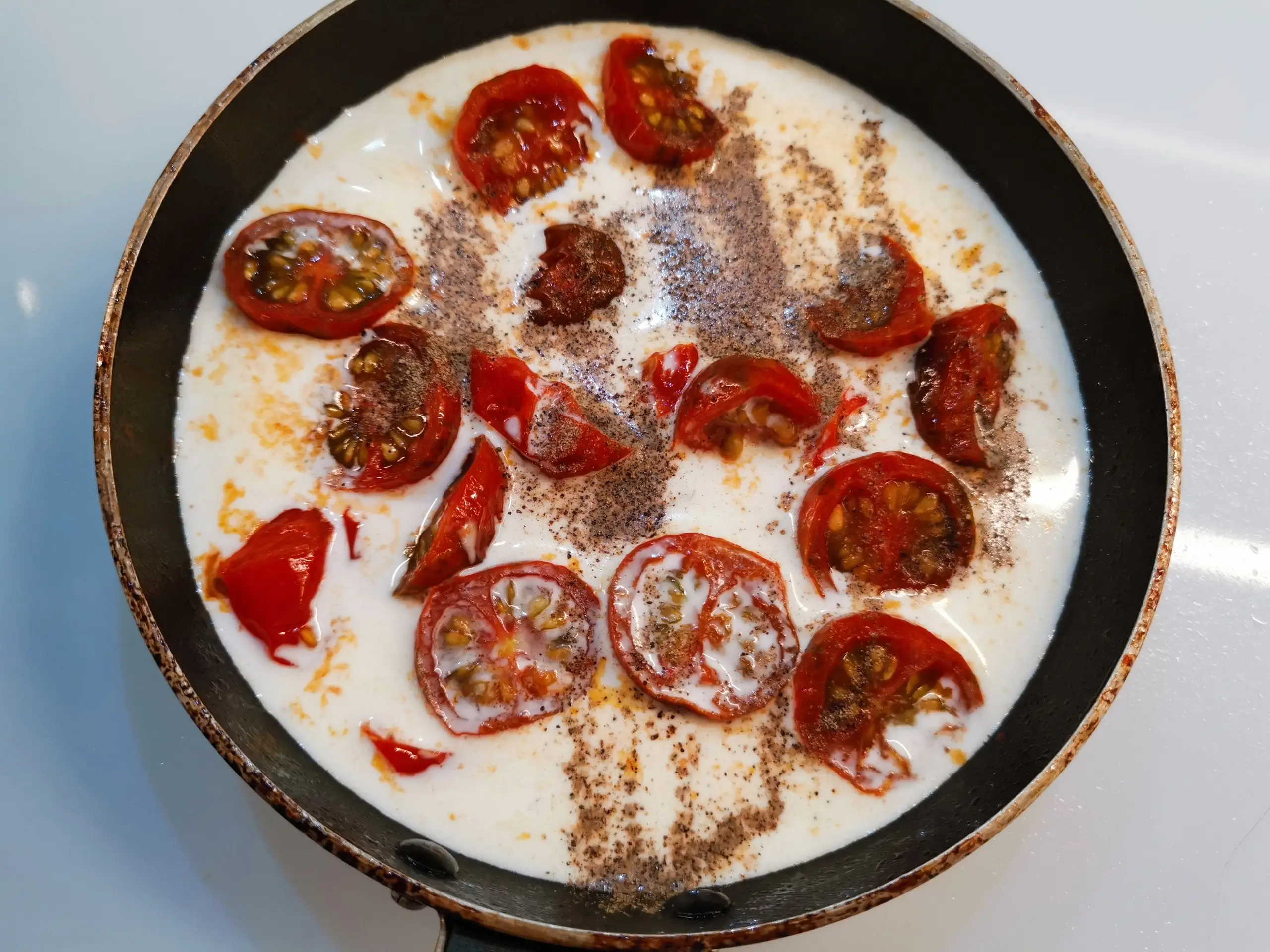 Шаг 6: Сливочно-сырный соус