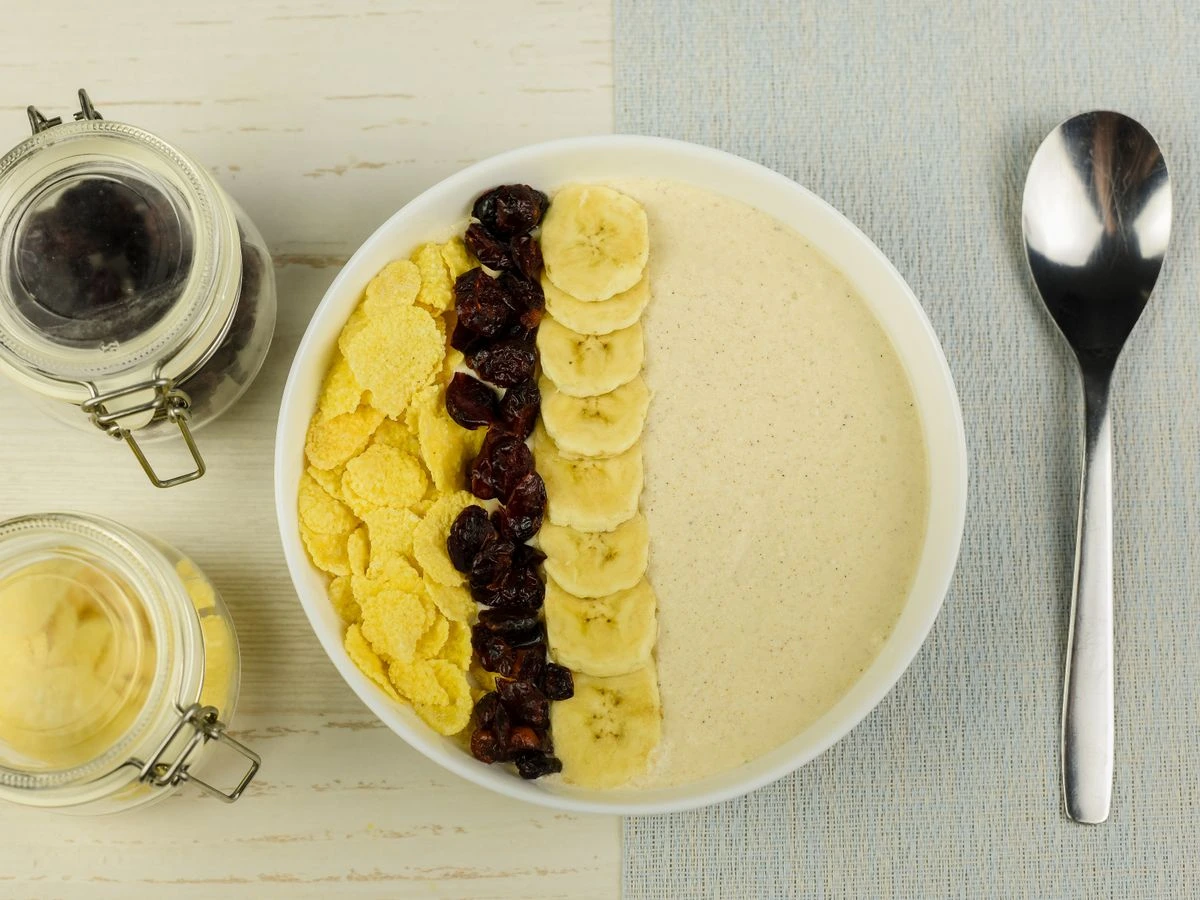 Шаг 6: Смузи-боул с бананом