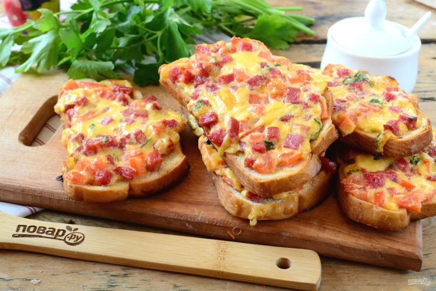 Шаг 6: Сочные горячие бутерброды