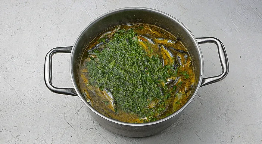 Суп со снетками «Снетовица»: шаг 6