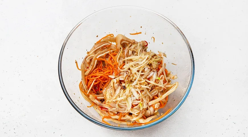 Свиные ушки по-корейски: шаг 6