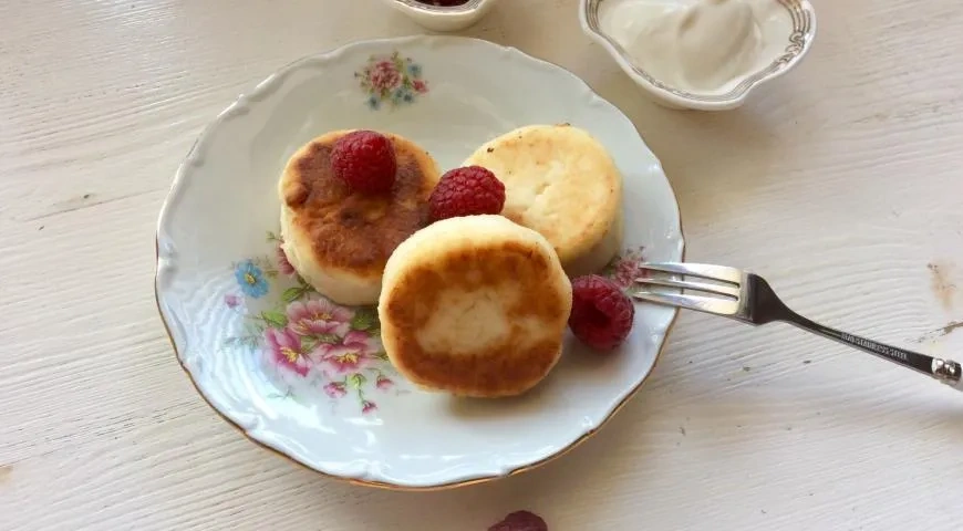 Сырники с желтками: шаг 6