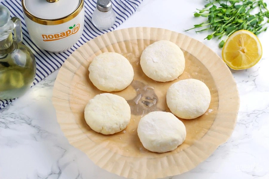 Шаг 6: Сырники запеченные в духовке