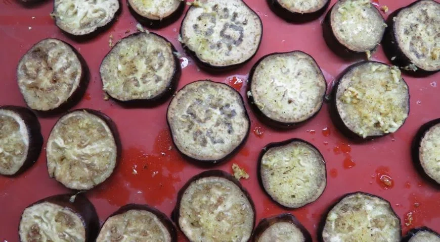 Тарт с баклажанами: шаг 6