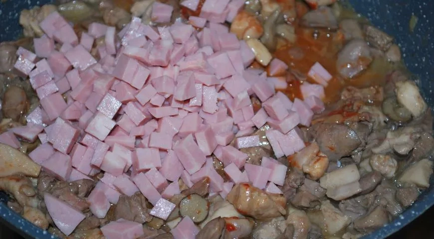 Тимбалло с макаронами: шаг 6