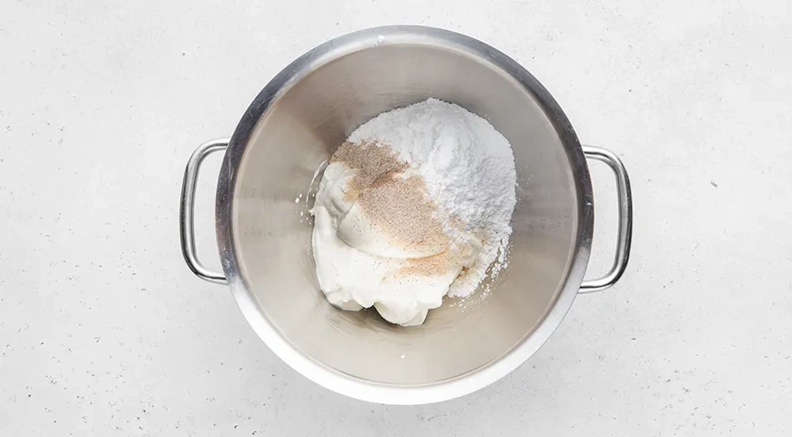 Торт «Дрова под снегом»: шаг 6