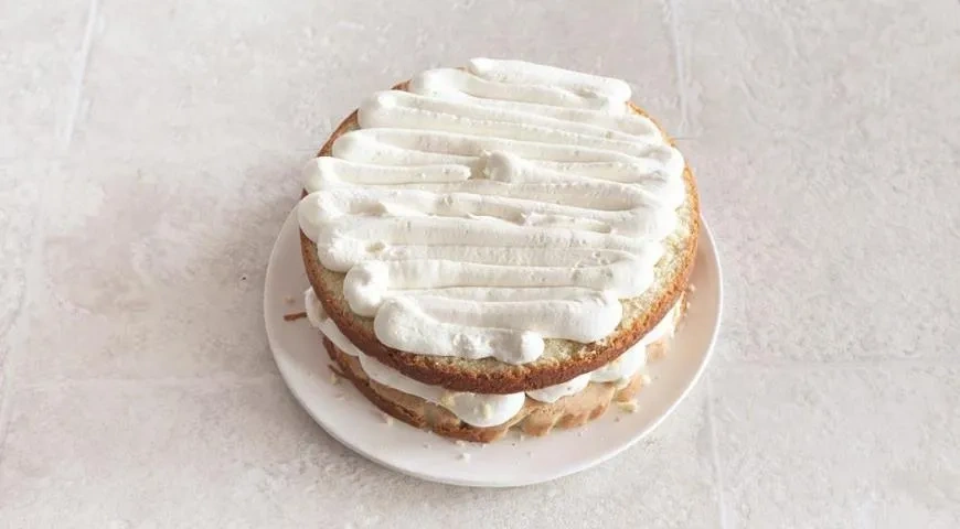 Десерт Рафаэлло: шаг 6