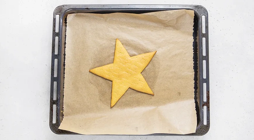 Торт «Звезда»: шаг 6