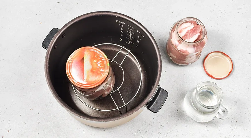 Тушенка в мультиварке: шаг 6