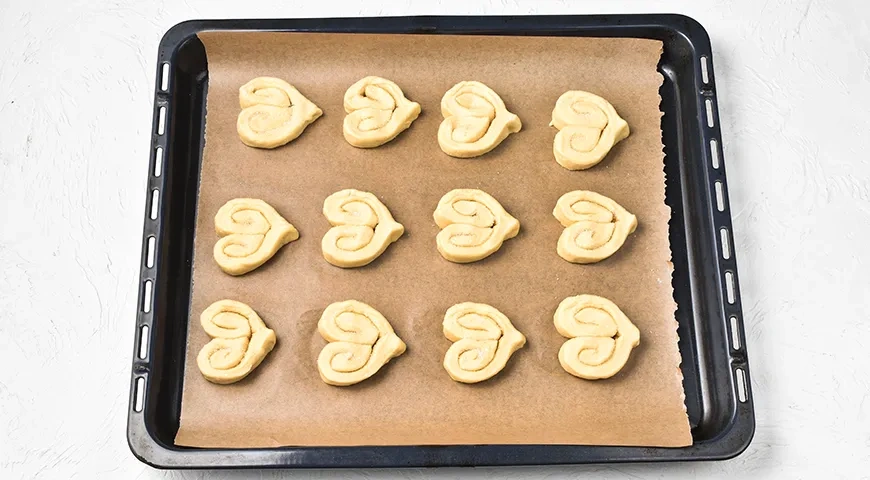 Творожное печенье «Сердечки»: шаг 6