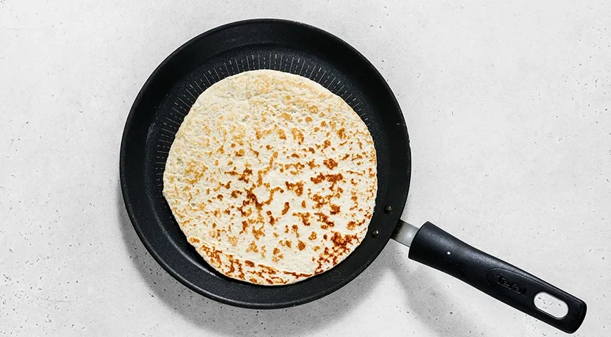 Творожный торт на сковороде: шаг 6