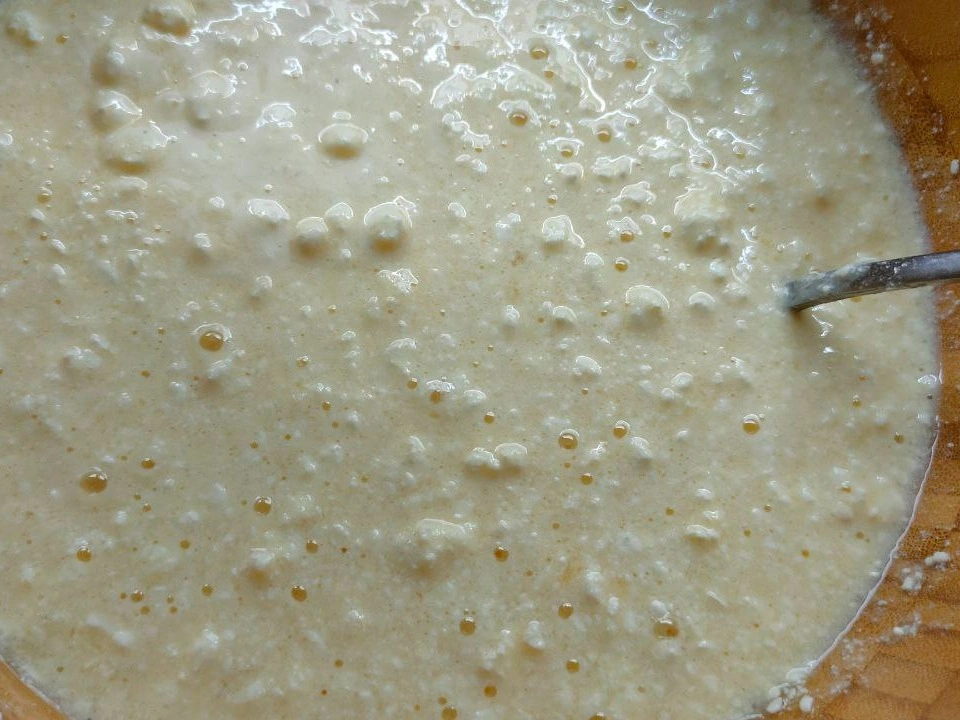 Шаг 6: Творожный пирог с яблоками