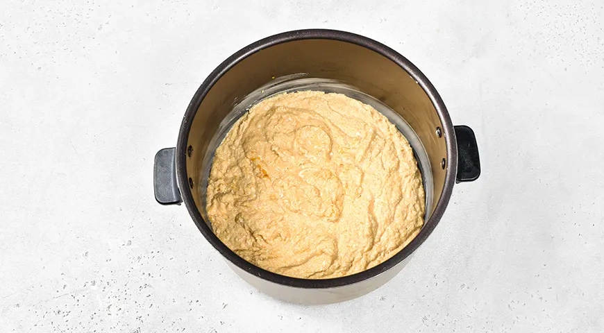 Тыквенная запеканка в мультиварке: шаг 6