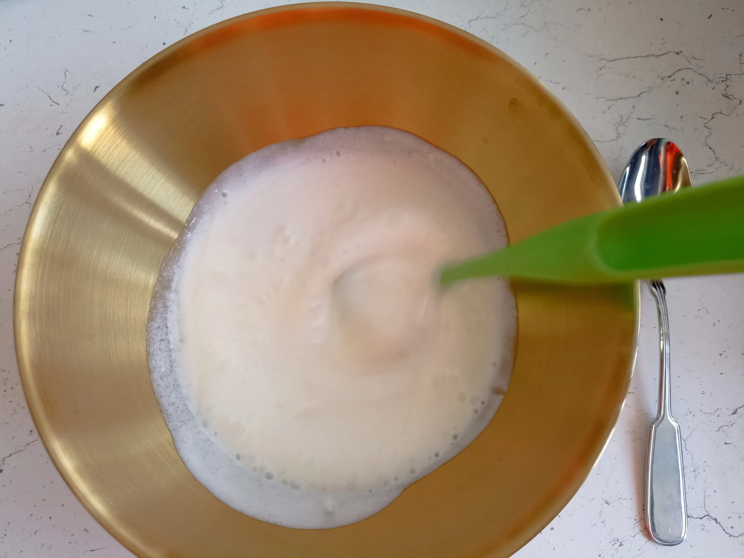 Шаг 6: Тыквенно-банановые блины с куркумой