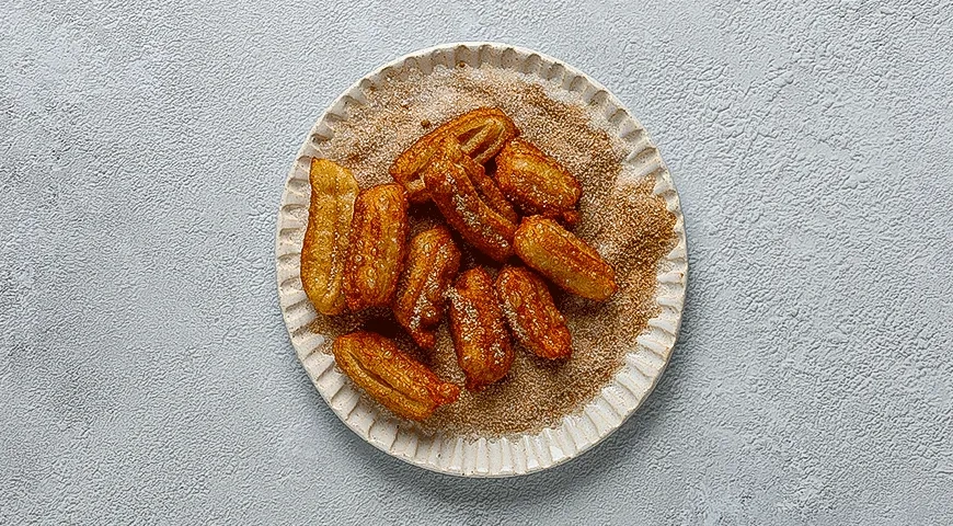 Тыквенные чуррос: шаг 6