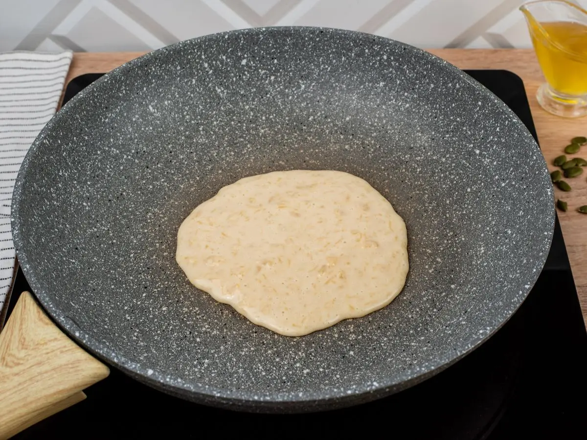 Шаг 6: Тыквенные панкейки