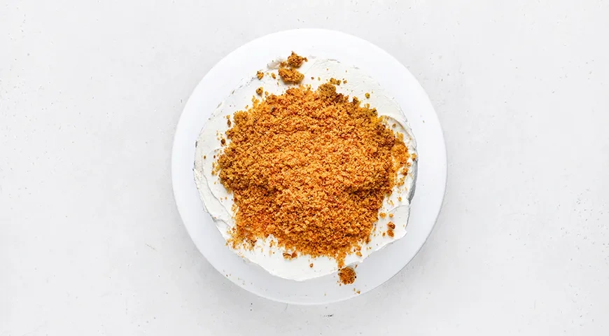 Тыквенный торт с крем-чизом: шаг 6