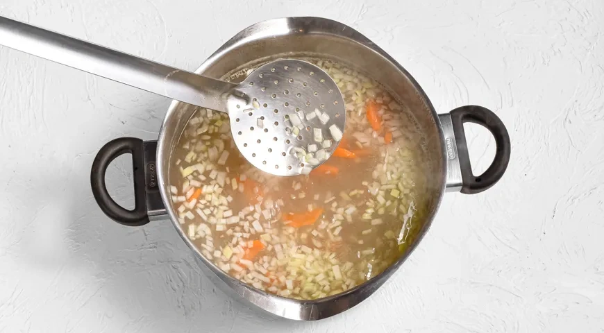 Уха из морского окуня: шаг 6