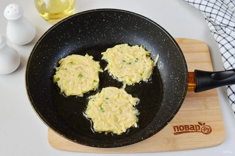 Шаг 6: Вкус ные картофель ные драники