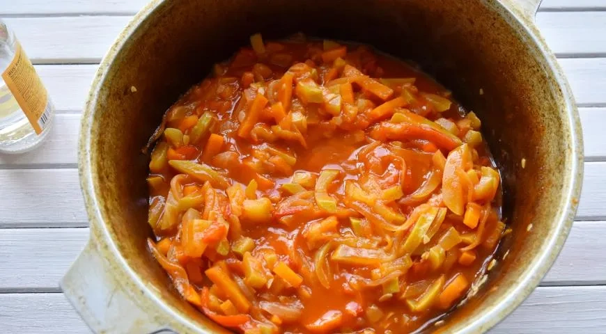 Закуска из кабачков на зиму: шаг 6