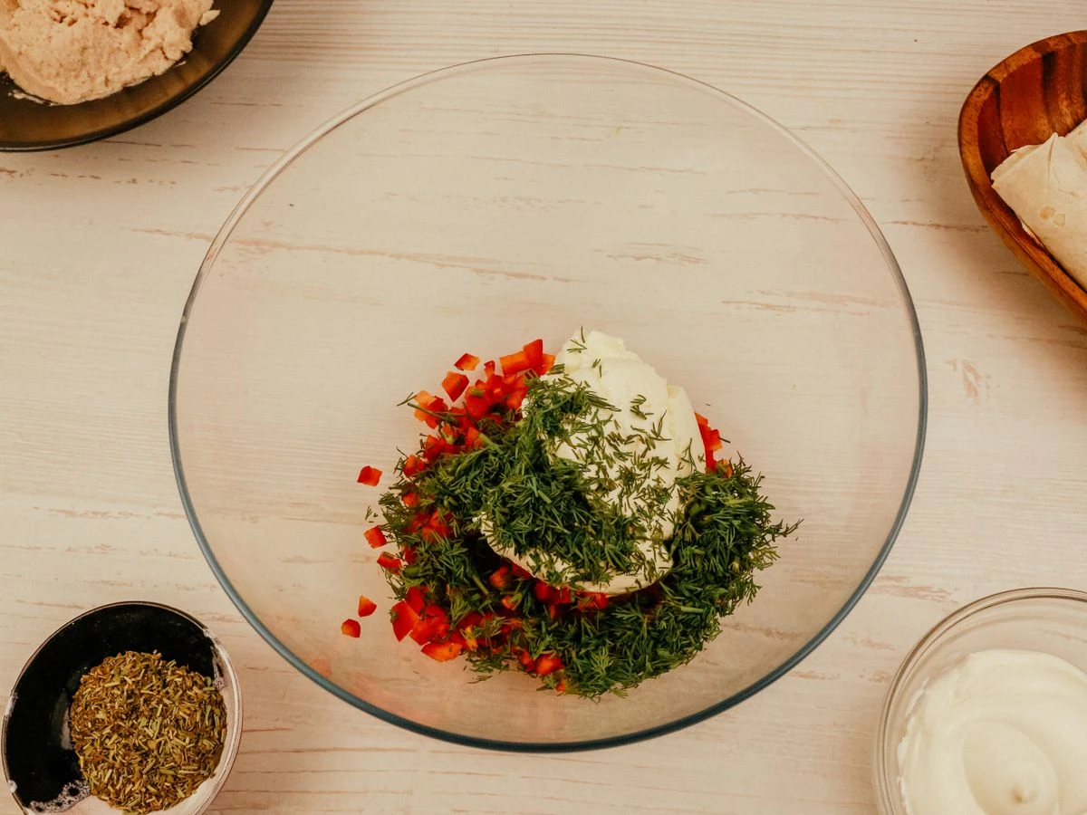 Шаг 6: Закуска из лаваша