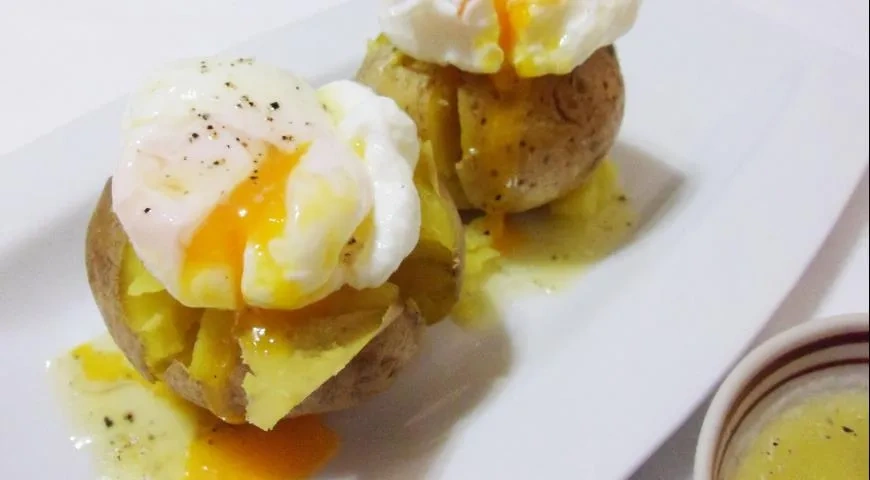 Запеченный картофель с яйцом-пашот: шаг 6