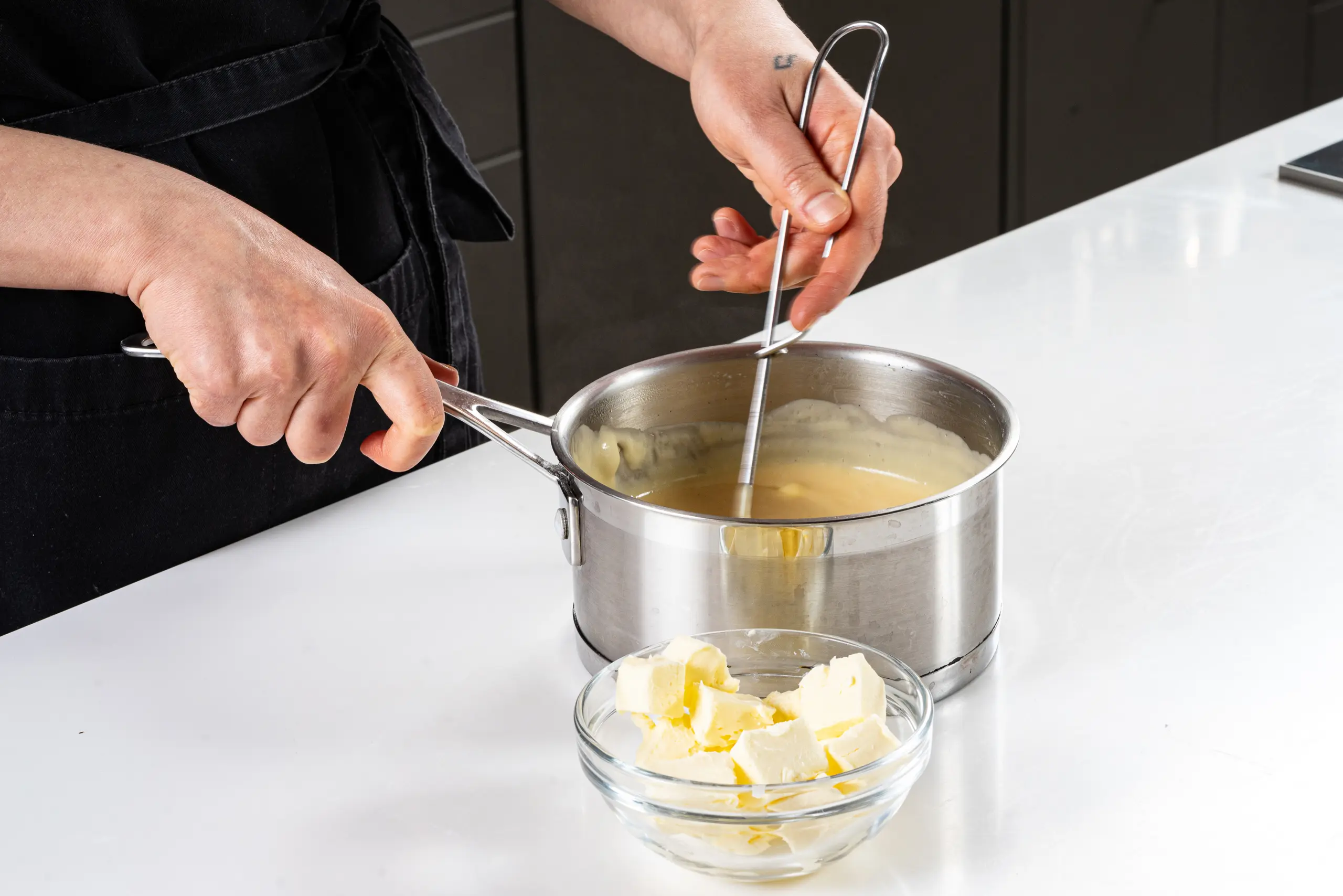 Шаг 6: Заварной торт «Карпатка»