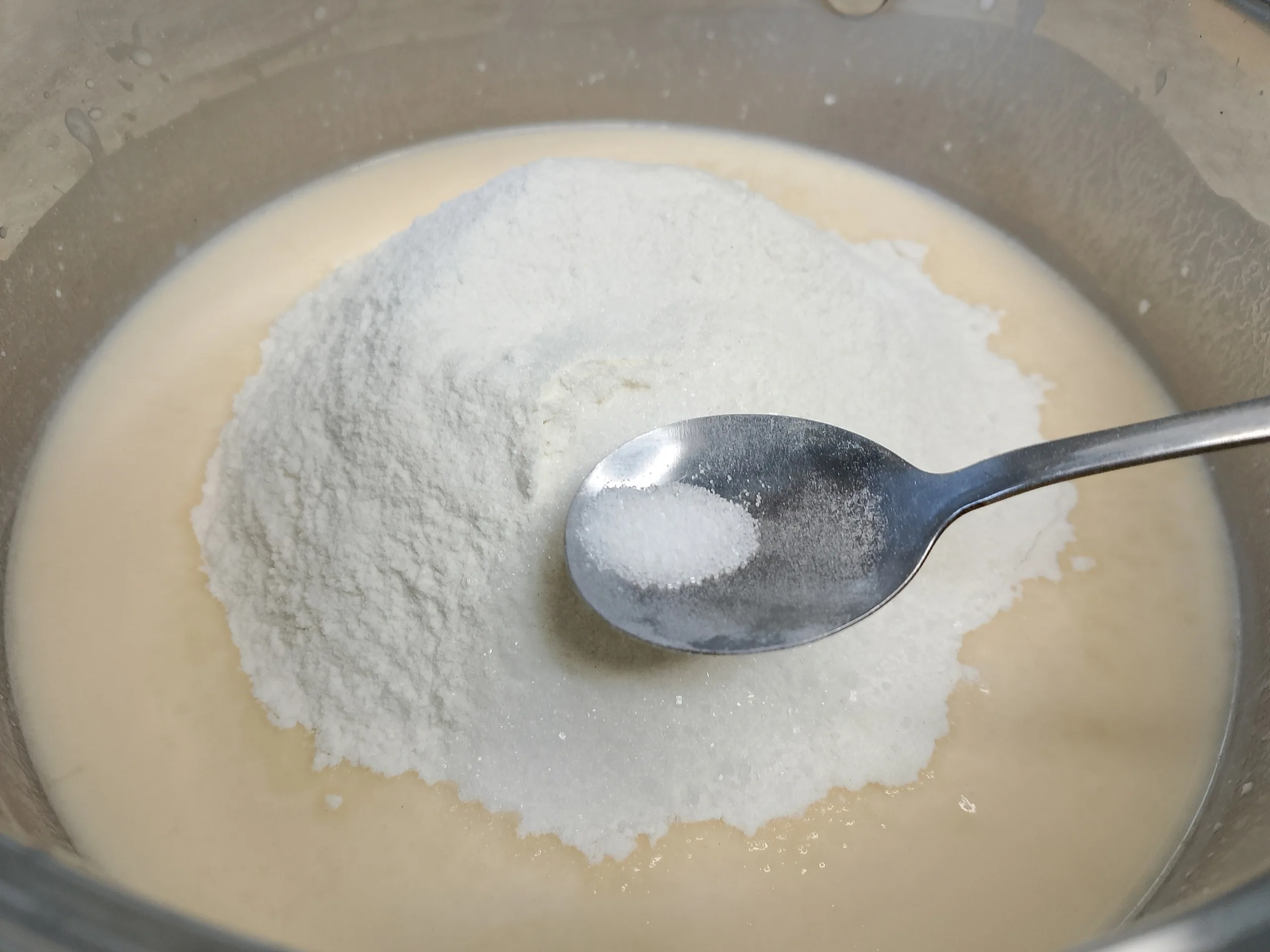 Шаг 6: Заварные блины на кефире