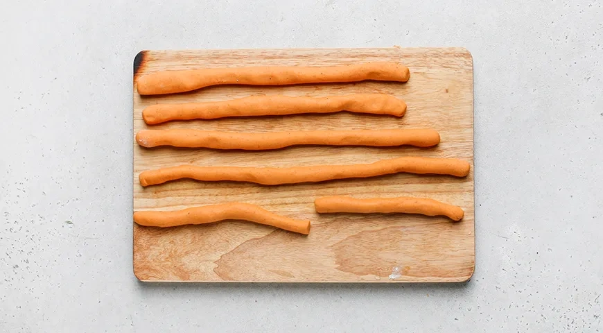 Жареные картофельные палочки из пюре: шаг 6