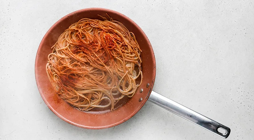 Жареные спагетти: шаг 6