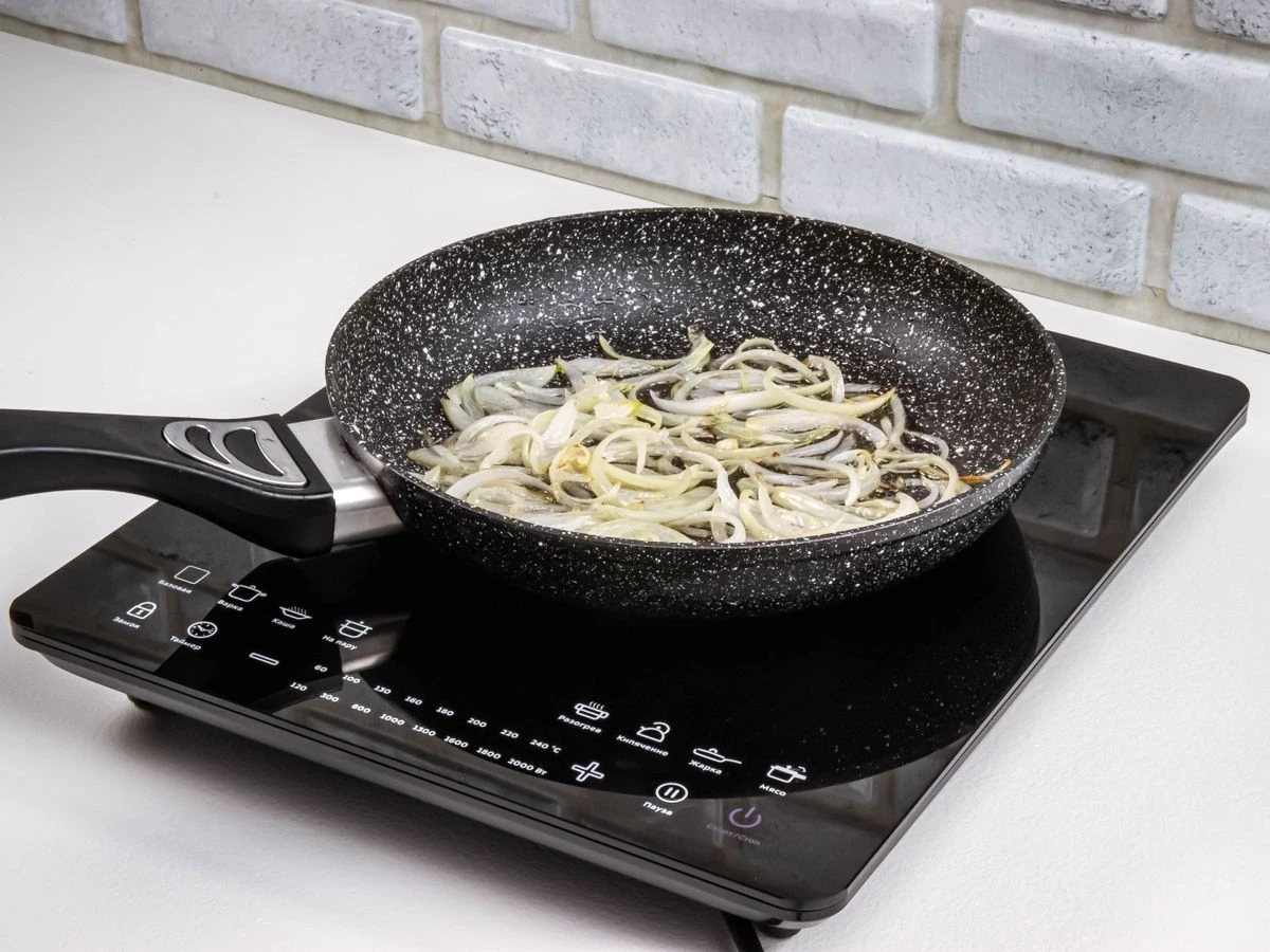 Шаг 6: Жареный картофель с грибами