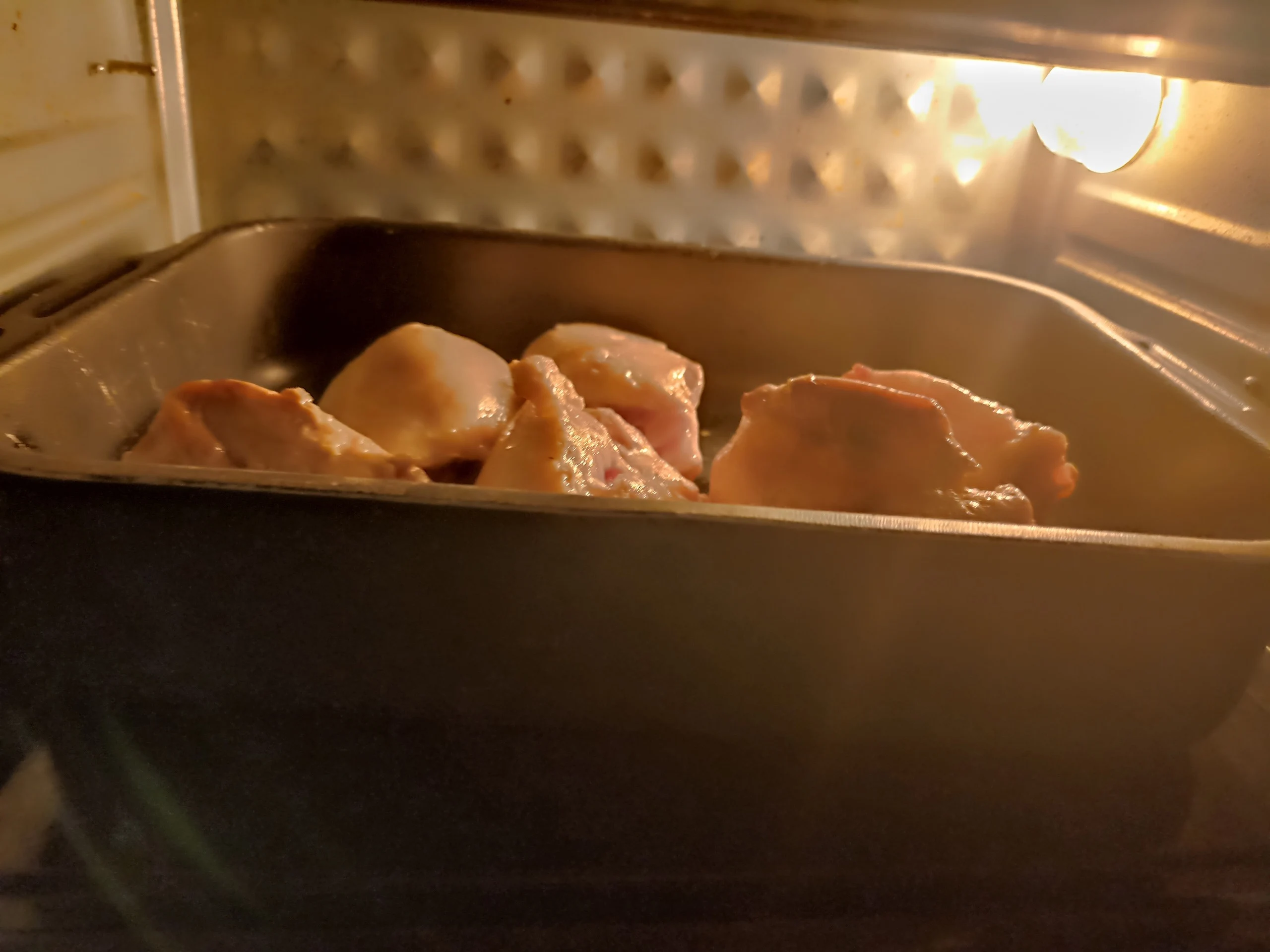 Шаг 6: Жюльен с куриным филе и грибами