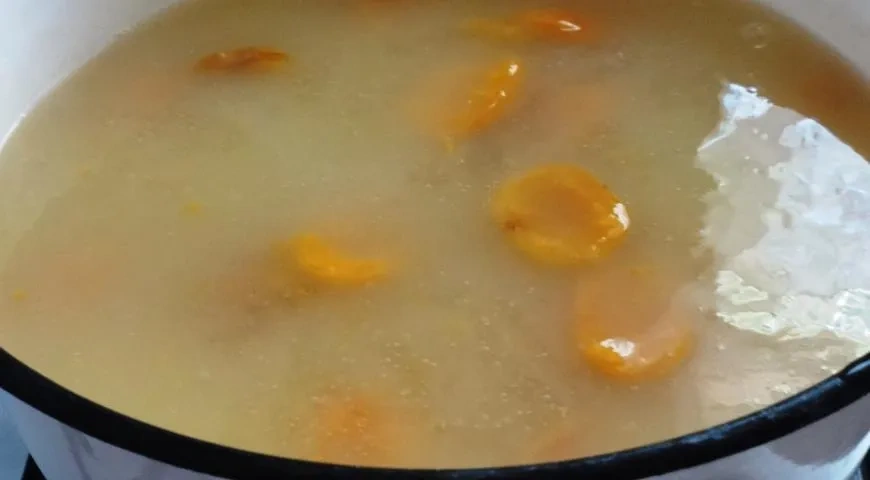 Абрикосовый кисель: шаг 7