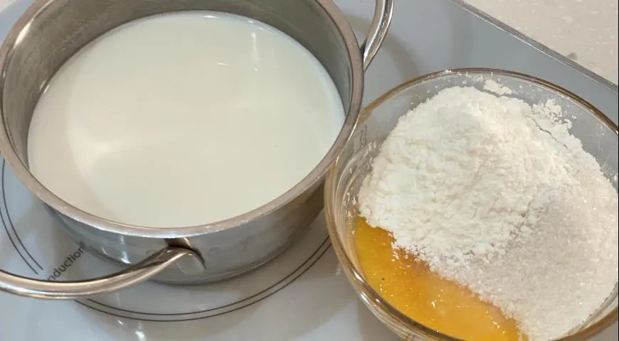 Ангельский десерт с инжиром: шаг 7