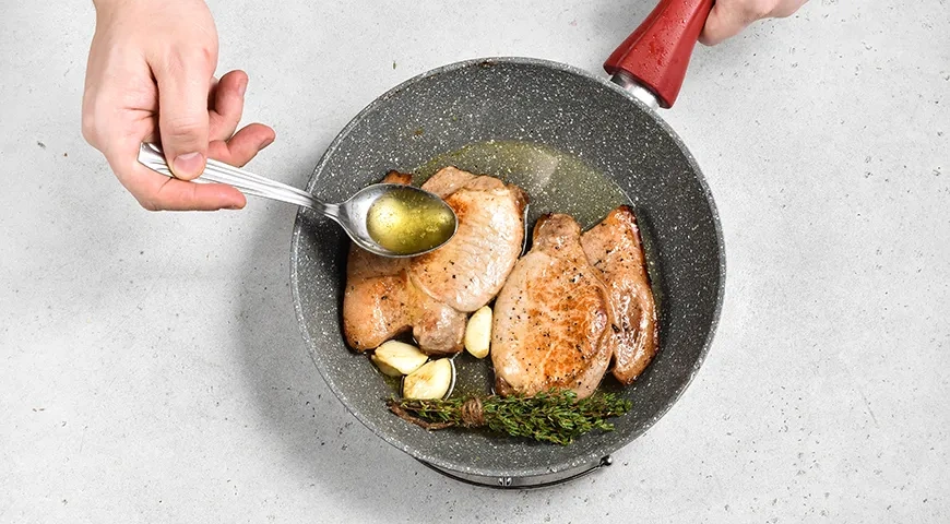 Антрекот из свинины: шаг 7