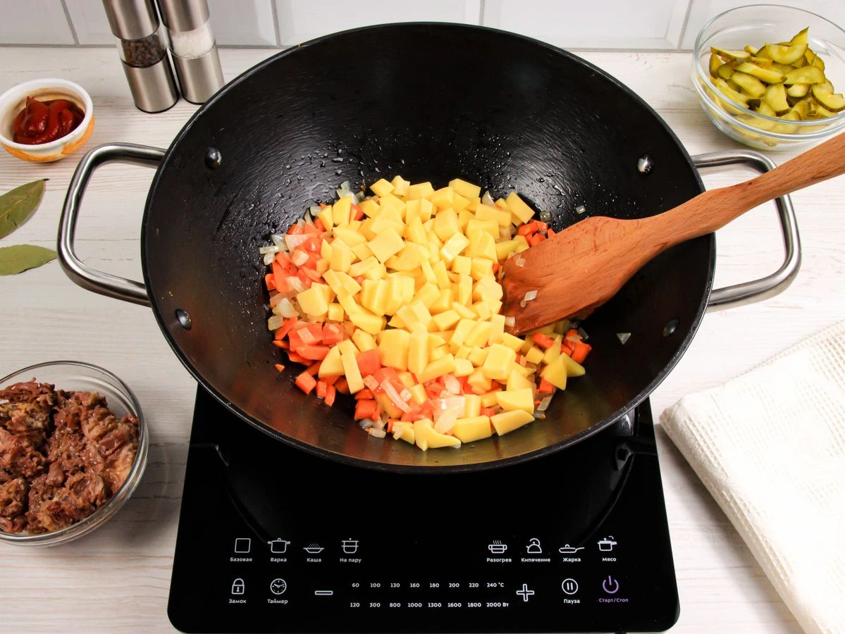 Шаг 7: Азу по-татарски