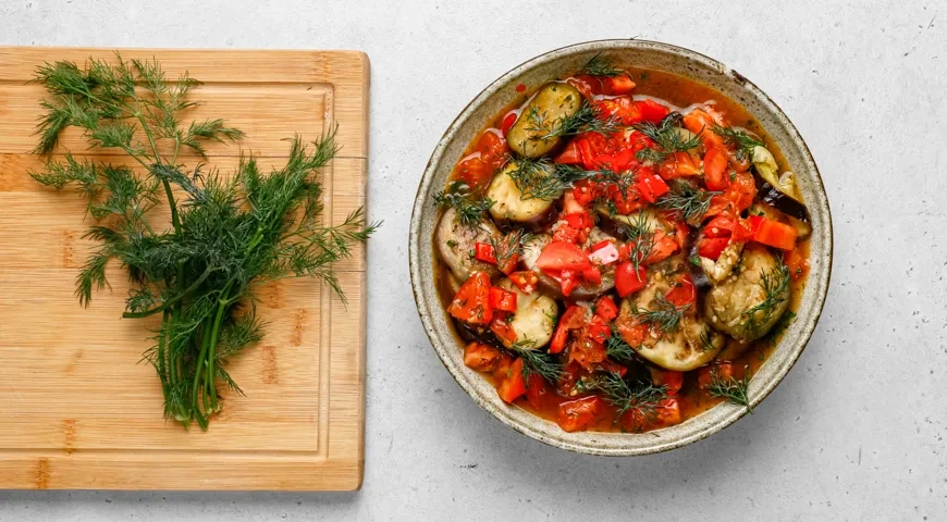 Баклажаны в микроволновке: шаг 7