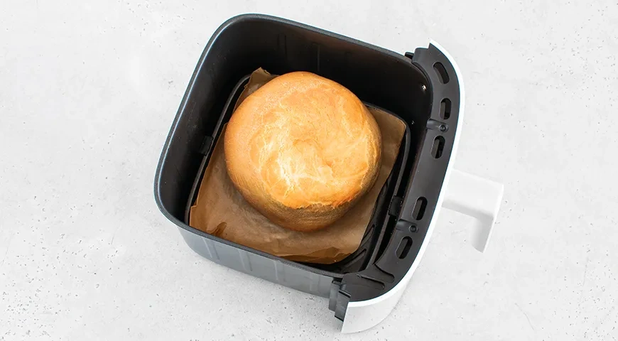 Белый хлеб в аэрогриле: шаг 7