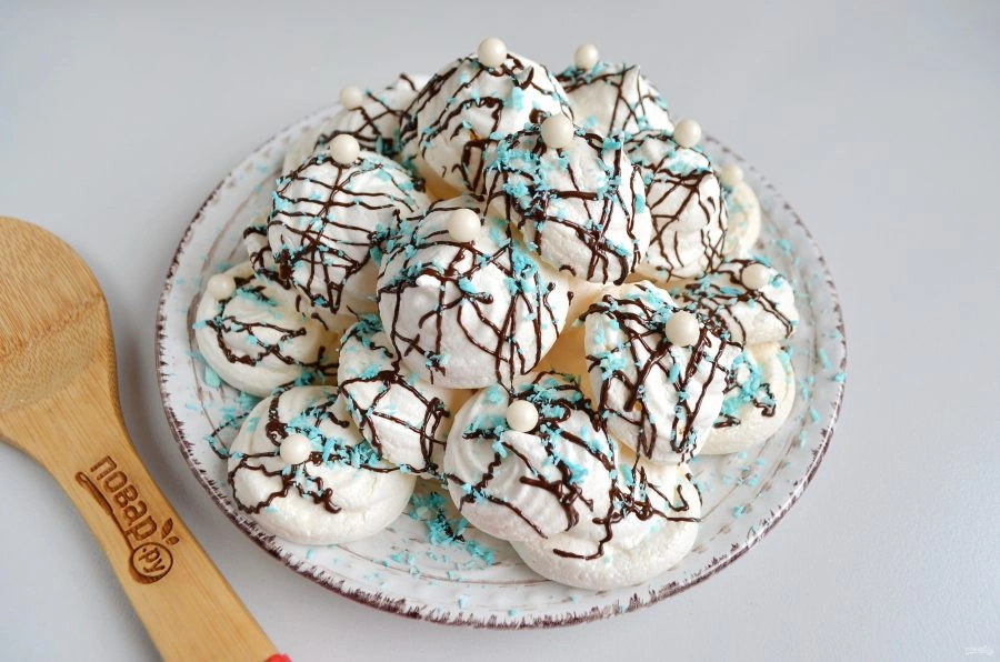 Шаг 7: Безе без яиц