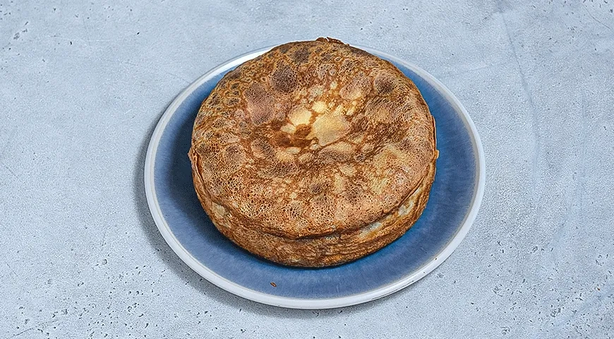 Блинный пирог с творогом из топленого молока «Ярославский»: шаг 7