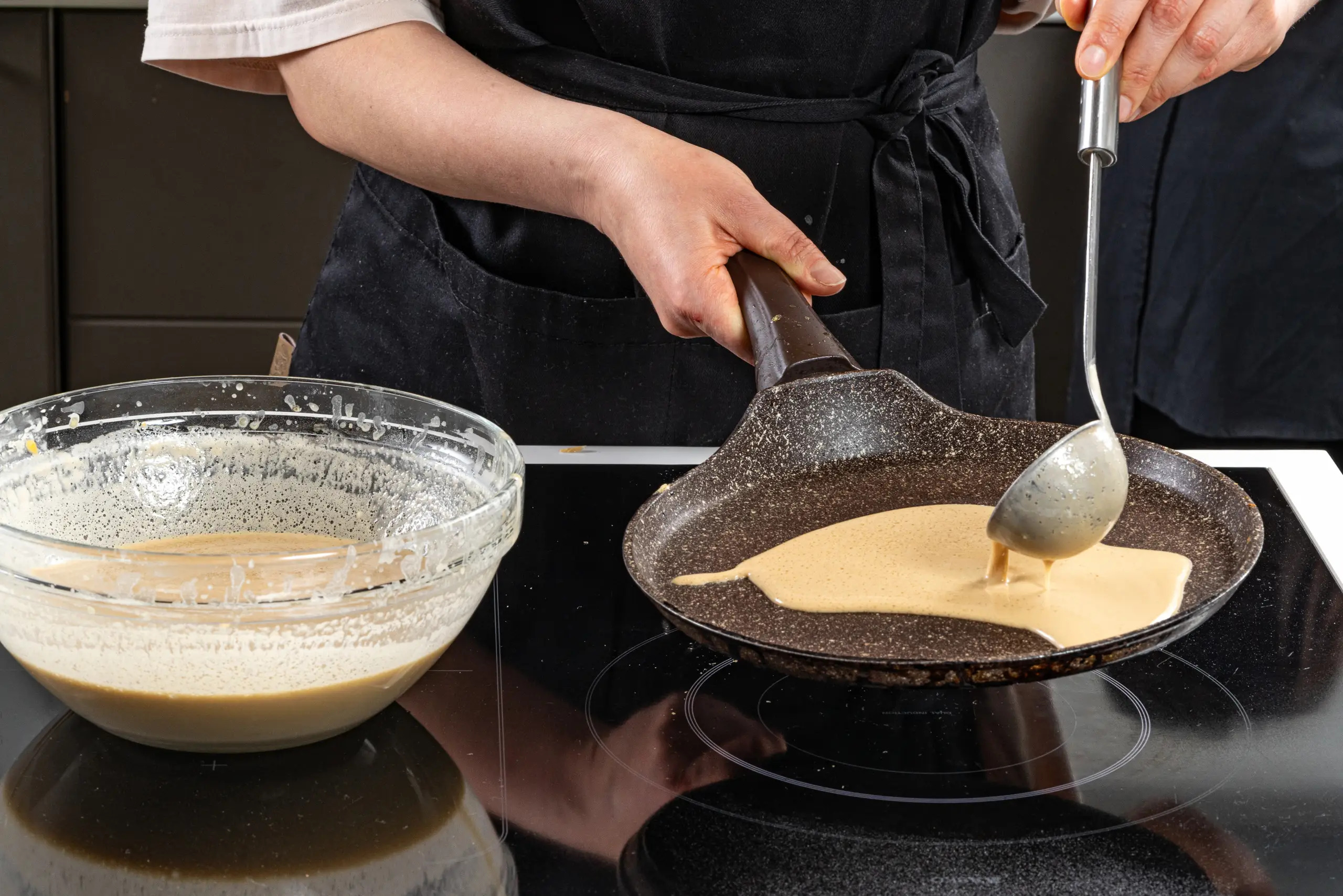 Шаг 7: Блины на темном пиве