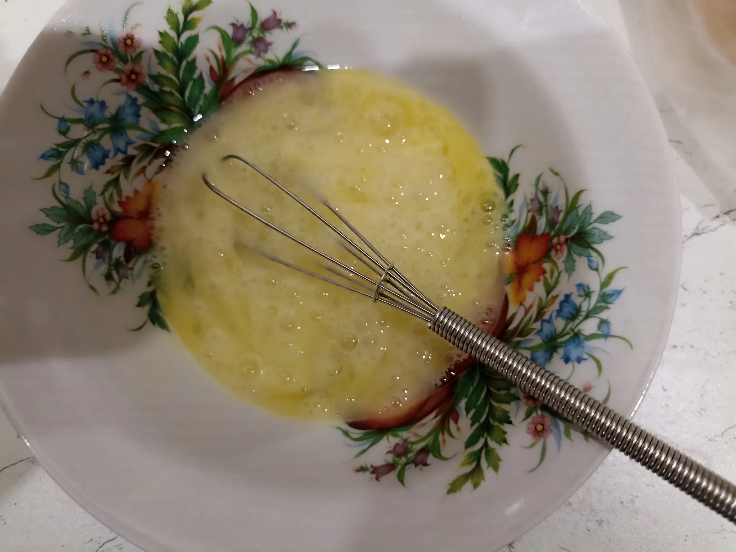 Шаг 7: Блины с яично-масляной болтушкой