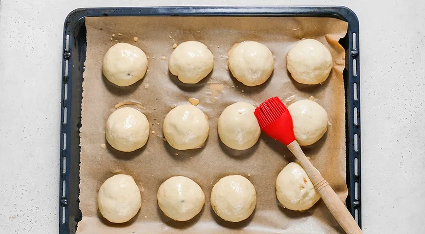 Булочки с шоколадом внутри: шаг 7