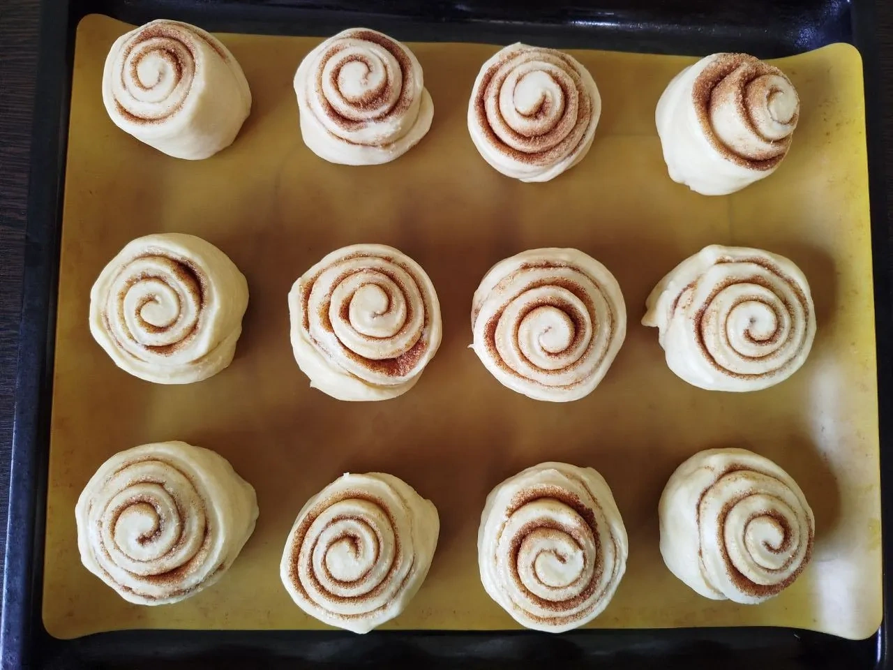 Булочки Синнабон: шаг 7