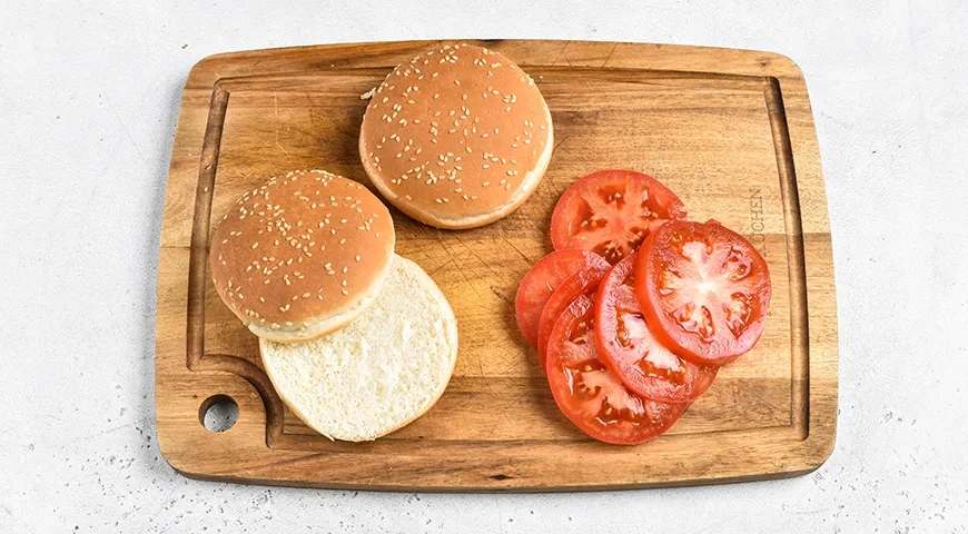 Бургер Цезарь: шаг 7