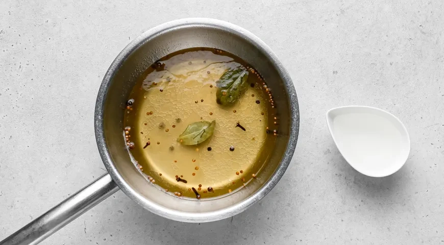 Быстрая маринованная капуста с перцем: шаг 7