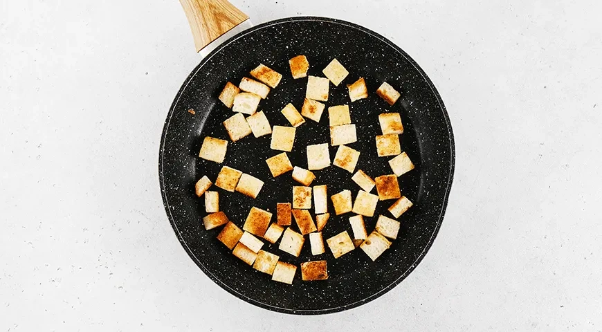 Цезарь с говядиной: шаг 7