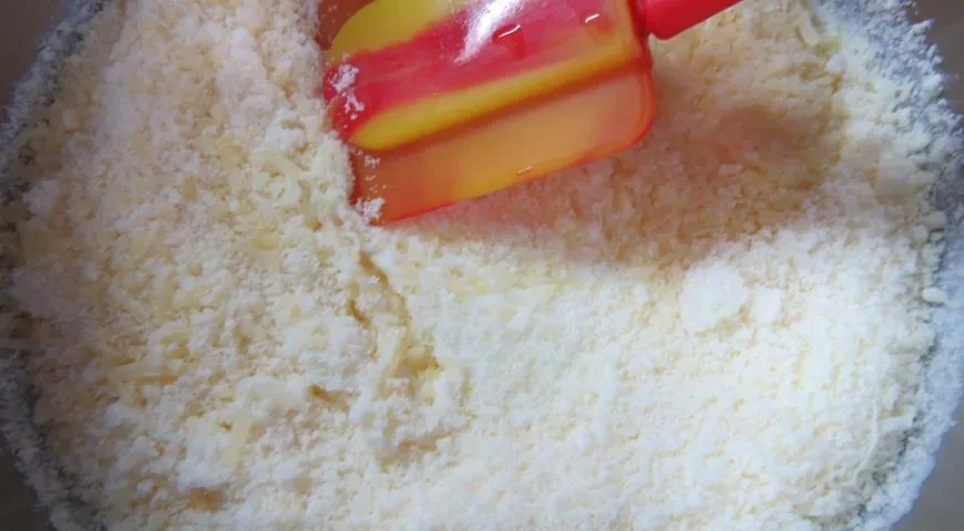 Чизкейк "Малина-пармезан": шаг 7