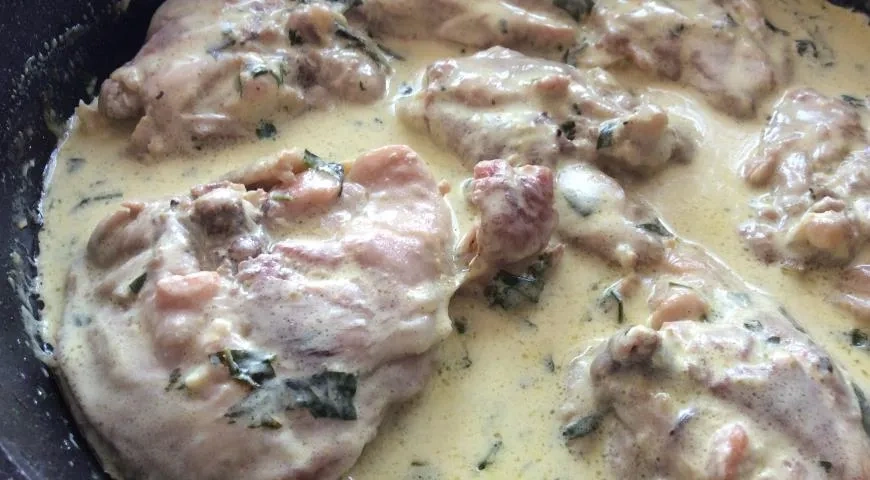 Чкмерули по-грузински: шаг 7