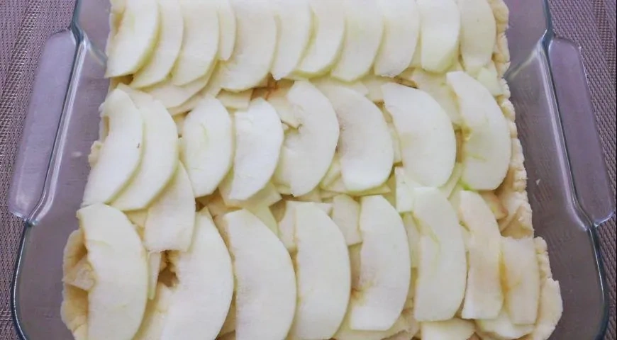 Цветаевский яблочный пирог в духовке: шаг 7